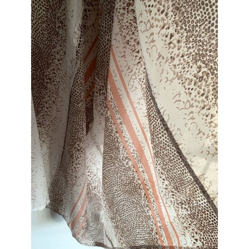 Womens Kimono Wrap Swim Coverup Animal Leopard Print Open Front Bohemian New - Picture 10 of 12